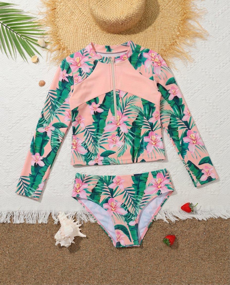 2026/03/1001159000.jpg Traje de baño estampado floreado - Imagen 1