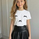 Falda Plisada negra