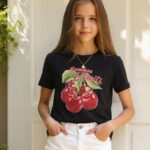 Franela estampado de fresas
