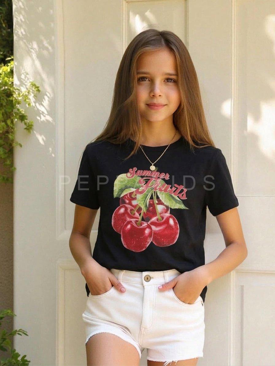 2026/03/1001163012.jpg Franela estampado de fresas - Imagen 1