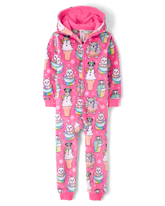 2026/03/1001164247.png Pijama Fucsia estampado de oso - Imagen 1