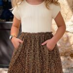 Vestido animal print