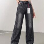 Pantalon Cargo Gris