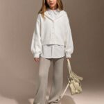 Suéter Cardigan con capucha