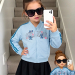 Suéter de Stitch azul