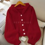 Suéter Cardigan con capucha