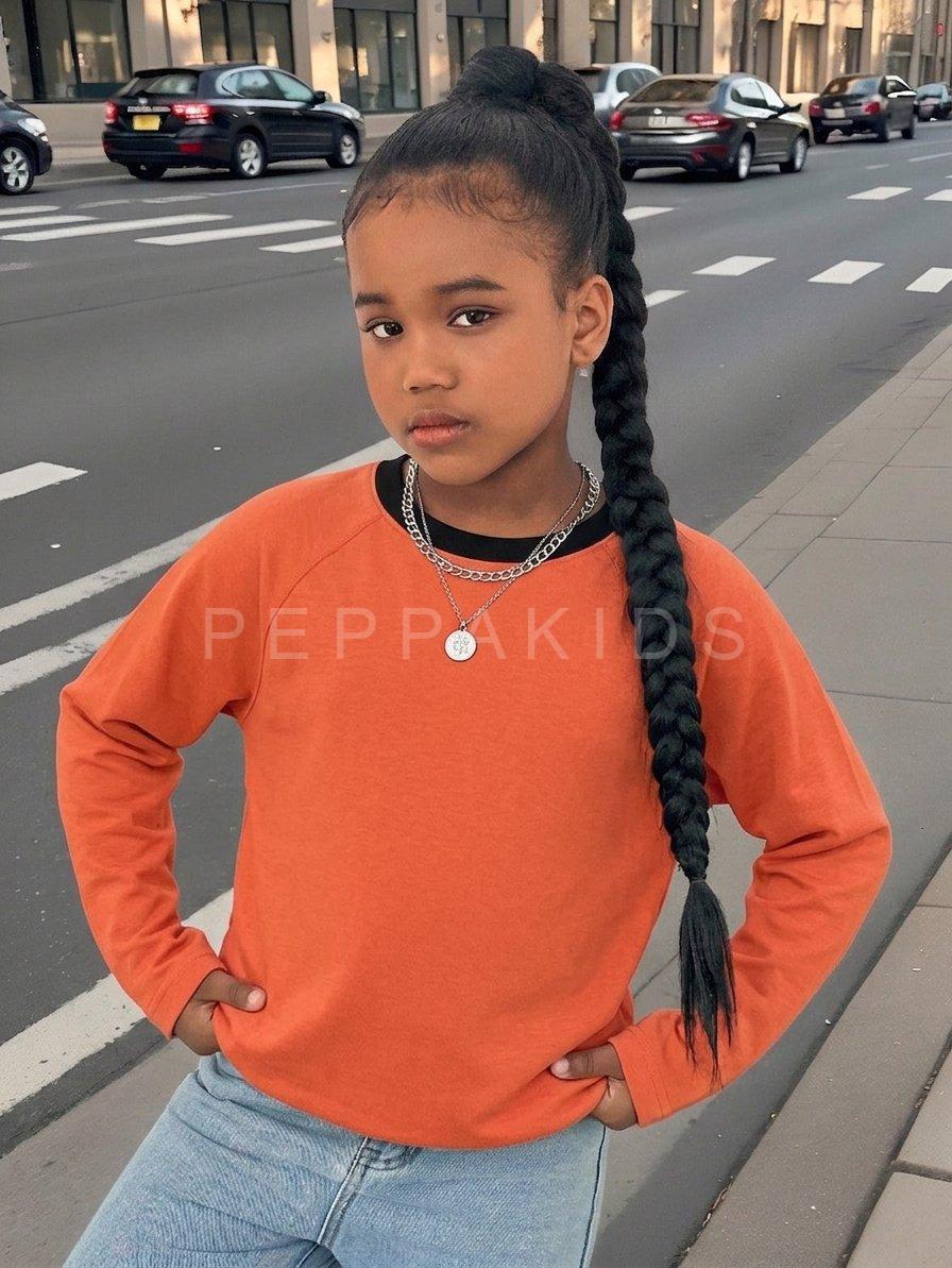 2026/04/1000059056.jpg Sueter Básico Naranja - Imagen 1