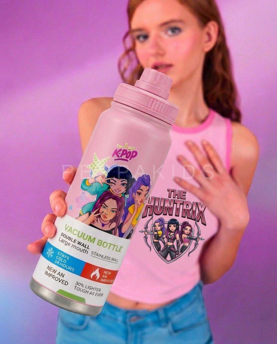 2026/04/1000061700.jpg Termo Huntrix Guerreras Kpop - Imagen 1