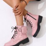 Botas modelo Jane 20k Rosadas