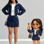 Conjunto Juvenil Azul Marino