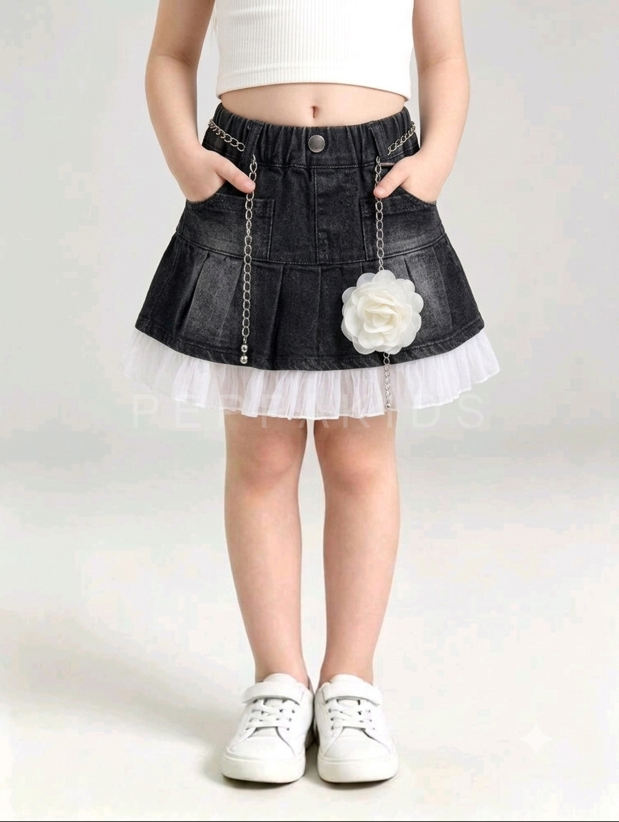 2026/07/1000245799.png Falda de Jean Negra - Imagen 1