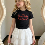Conjunto Shine like a star negro