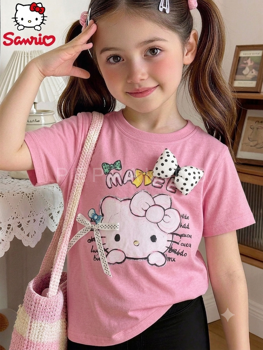 2026/07/1000249543.png Franela de Hello Kitty Rosa - Imagen 1
