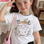 Franela de Hello Kitty Blanca
