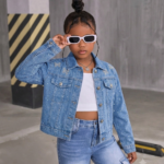 Chaqueta de Jean Mariposa