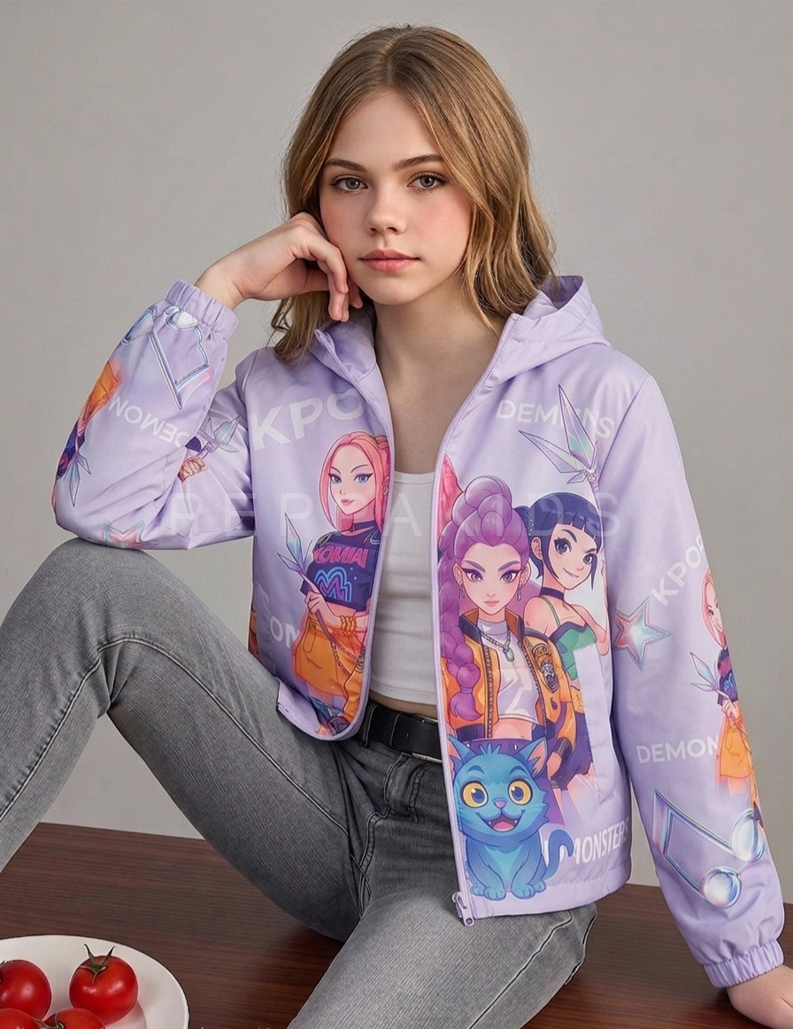 2026/09/59181.png Chaqueta Impermeable Huntrix - Imagen 1